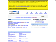 Tablet Screenshot of mywaygames.iwon.com